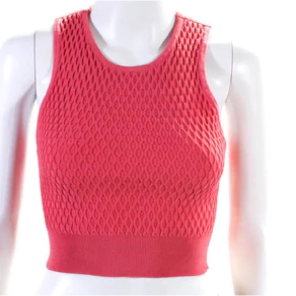 Jonathan Simkhai Coral Pink Tank Top
